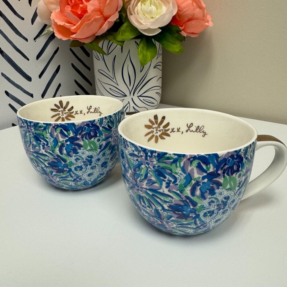Lilly Pulitzer Coffee Mug Set
